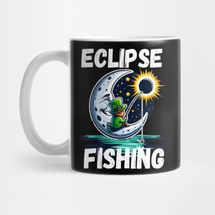 Saint Patrick day Eclipse fishing Mug